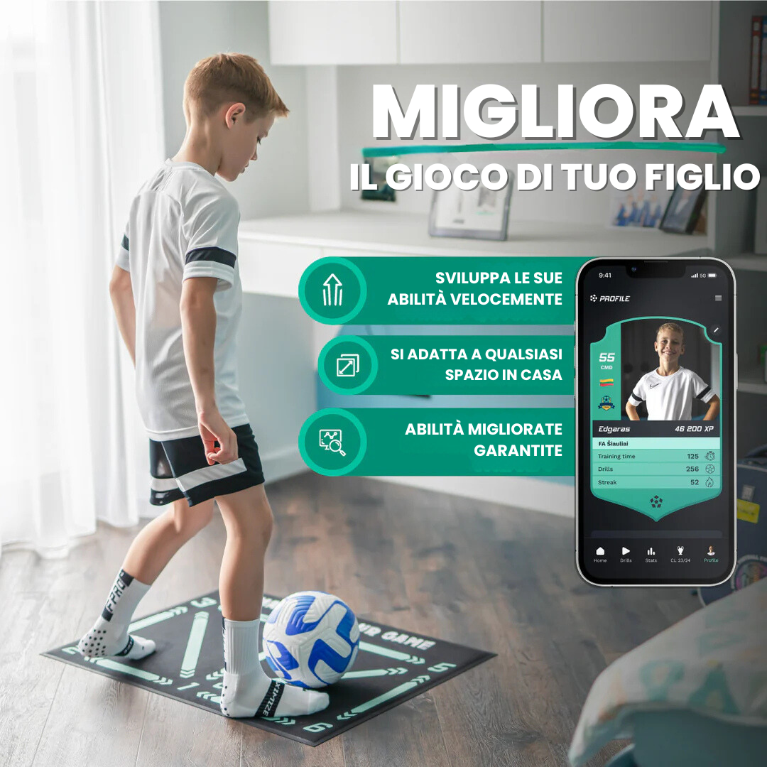 Pacchetto MyFootStyle™ - L'alleato per diventare un campione